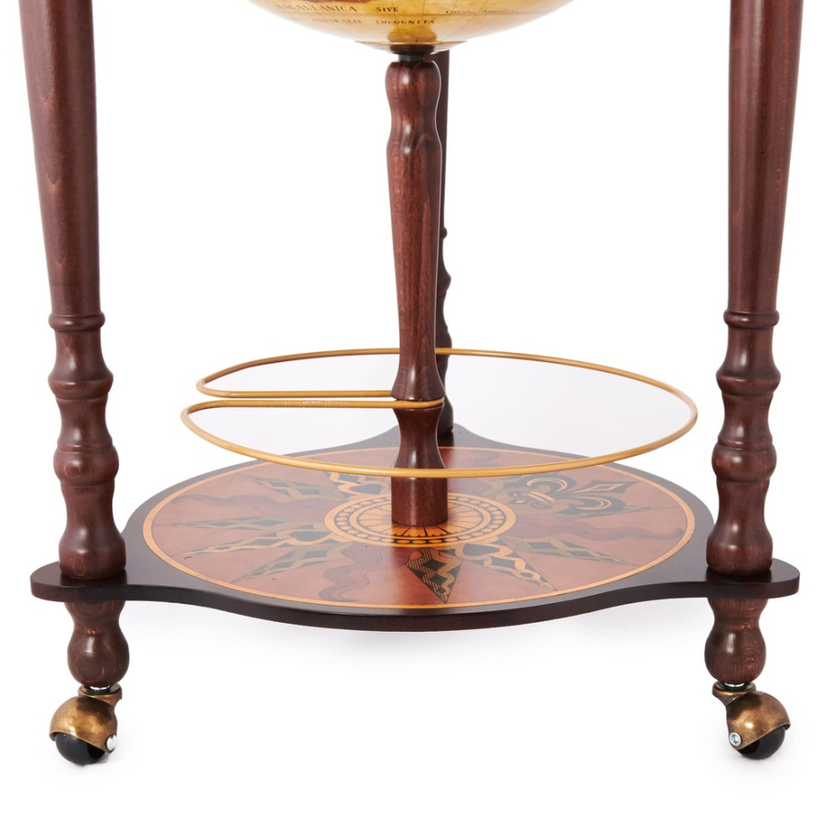 Глобус бар напольный "Да Винчи", сфера 40см купить в Нижнем Новгороде