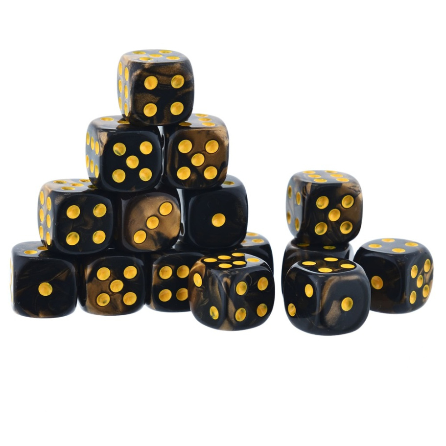 Кости игральные "Флора" акрил, желтый, 12 мм (2 шт.) купить в Нижнем Новгороде