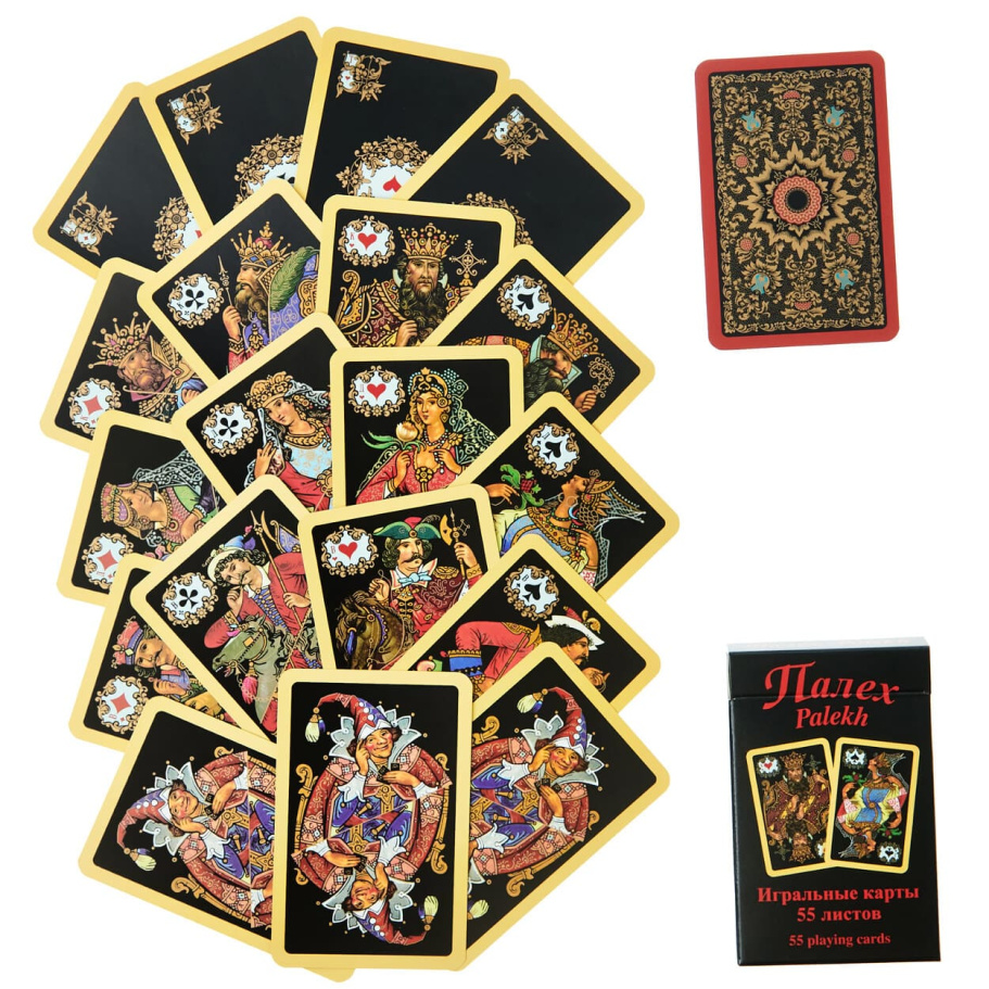 Карты игральные "Палех" , 55 карт купить в Нижнем Новгороде