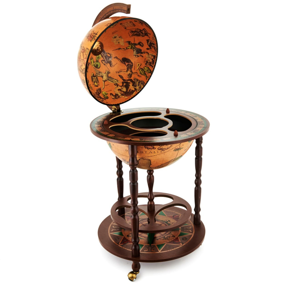 Глобус бар напольный "Юнона", сфера 40 см купить в Нижнем Новгороде