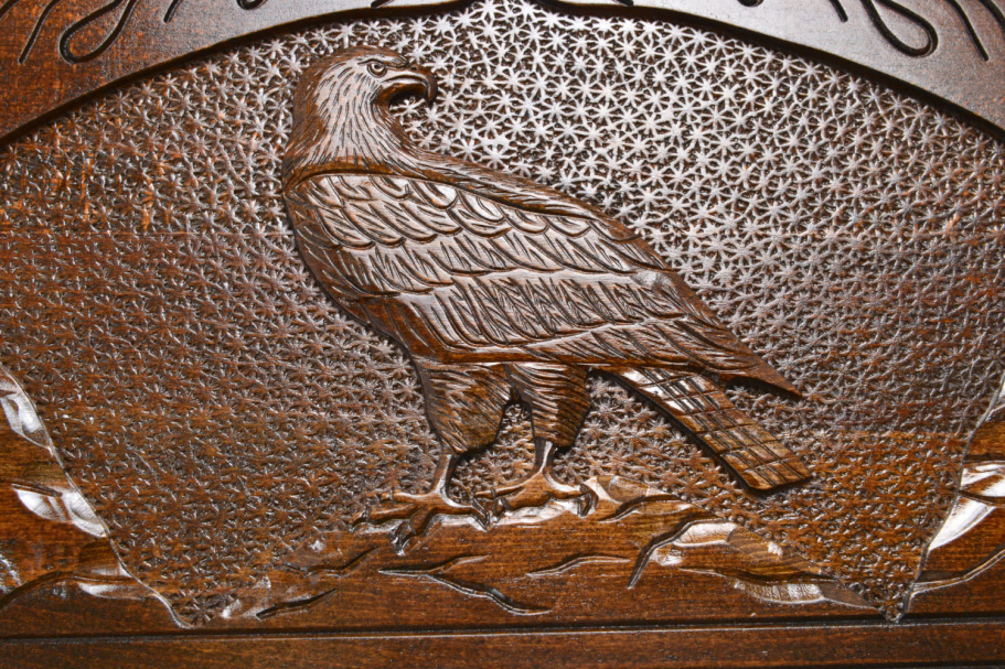 Нарды резные "Орел" большие 60, Sargsyan купить в Нижнем Новгороде