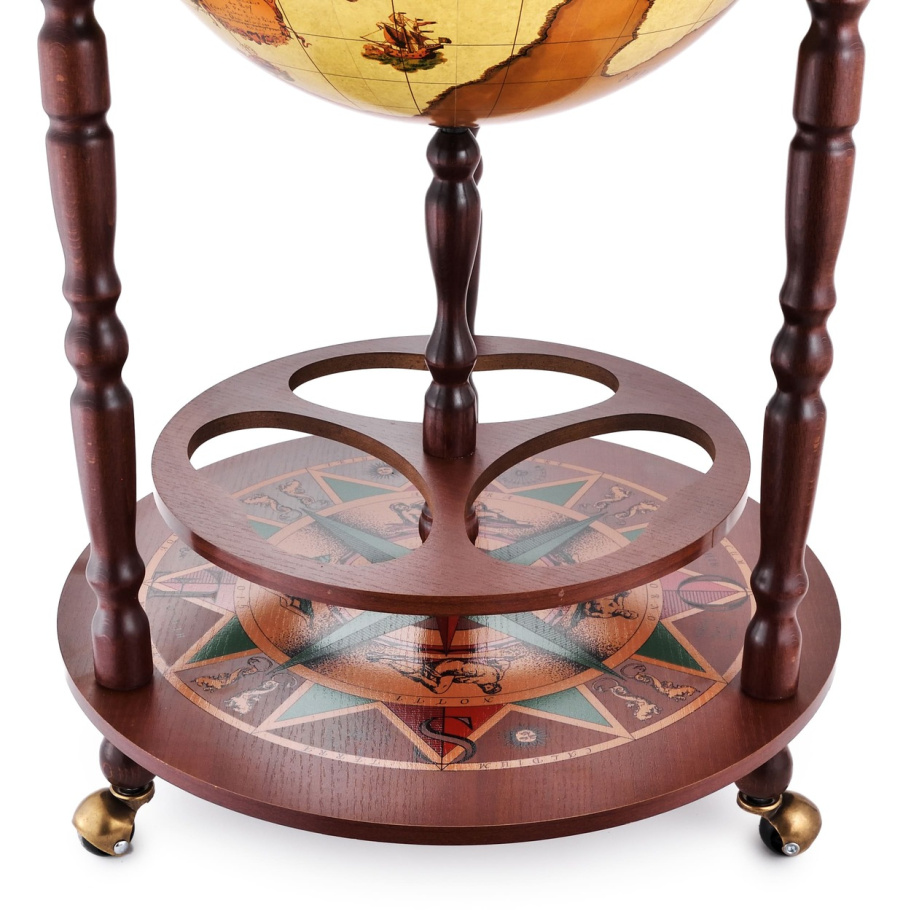 Глобус бар напольный "Элизабет", сфера 40 см купить в Нижнем Новгороде