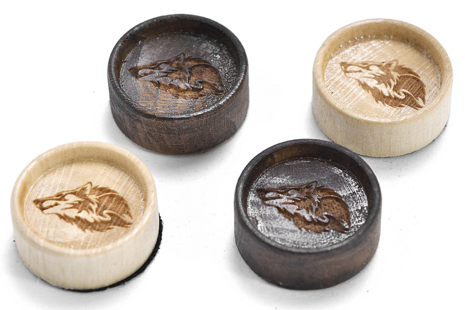 Фишки для средних нард  "Волк" 25 мм, Harutyunyan купить в Нижнем Новгороде