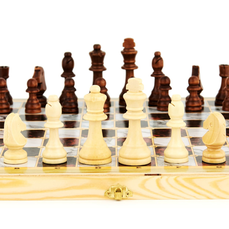 Шахматы + Нарды Мраморные, 40 купить в Нижнем Новгороде