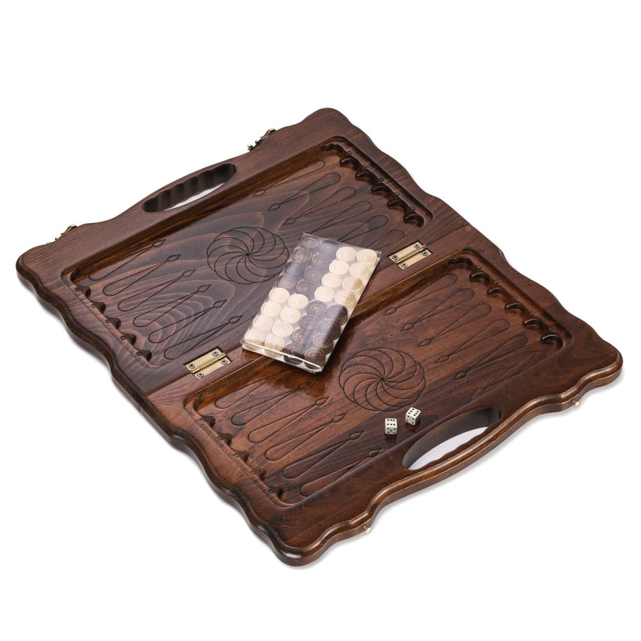 Нарды резные "Бесконечность" малые 40, Harutyunyan купить в Нижнем Новгороде