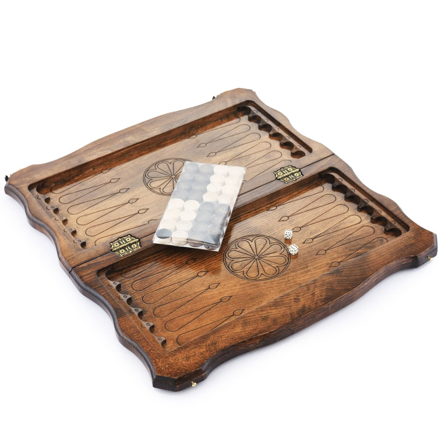 Шахматы + нарды резные "Вольные Горы" 40, Harutyunyan купить в Нижнем Новгороде