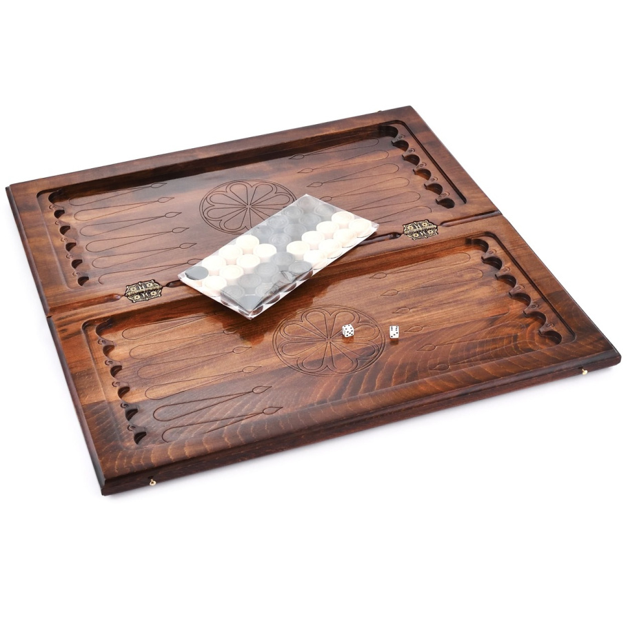 Нарды резные Гладкие большие 60, Harutyunyan купить в Нижнем Новгороде