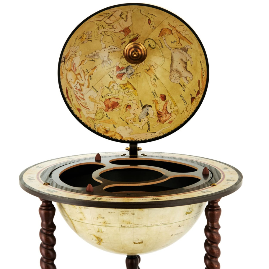 Глобус бар напольный "Клеоника", сфера 40 см купить в Нижнем Новгороде