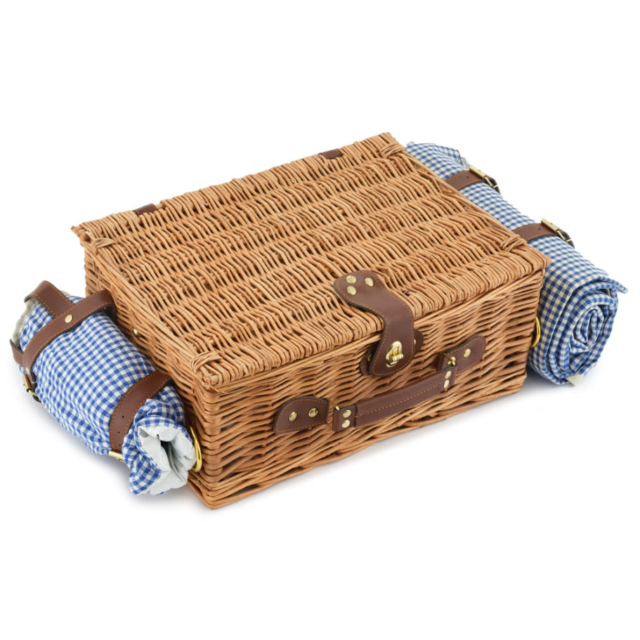 Корзина для пикника "Кассандра" (на 2 персоны) с пледом купить в Нижнем Новгороде