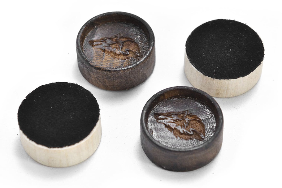 Фишки для нард и шашек "Волк" 29 мм, Harutyunyan купить в Нижнем Новгороде