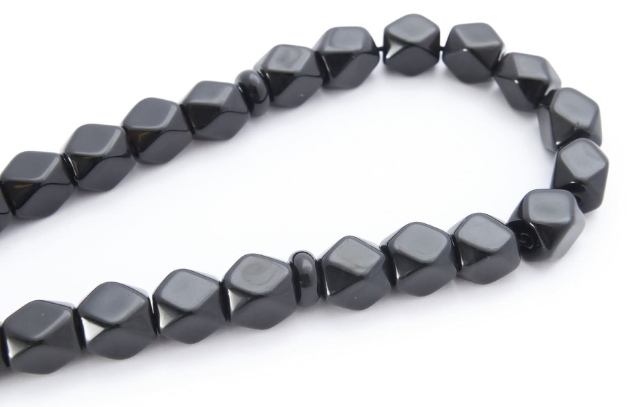 Четки граненые "Удача" черный камень, Давыдов С. купить в Нижнем Новгороде