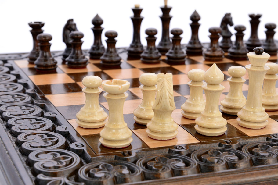 Шахматы резные "Лотос" 50, Harutyunyan купить в Нижнем Новгороде