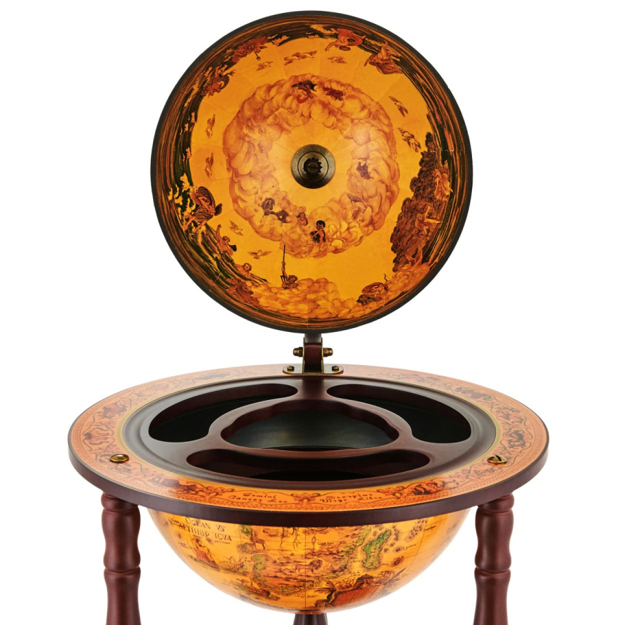 Глобус бар напольный "Дау" сфера 33 см купить в Нижнем Новгороде