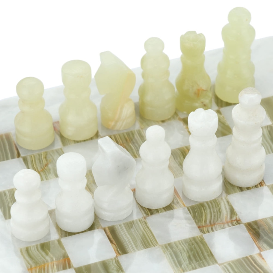 Шахматы из камня "Атлантида" мрамор и оникс 20 купить в Нижнем Новгороде