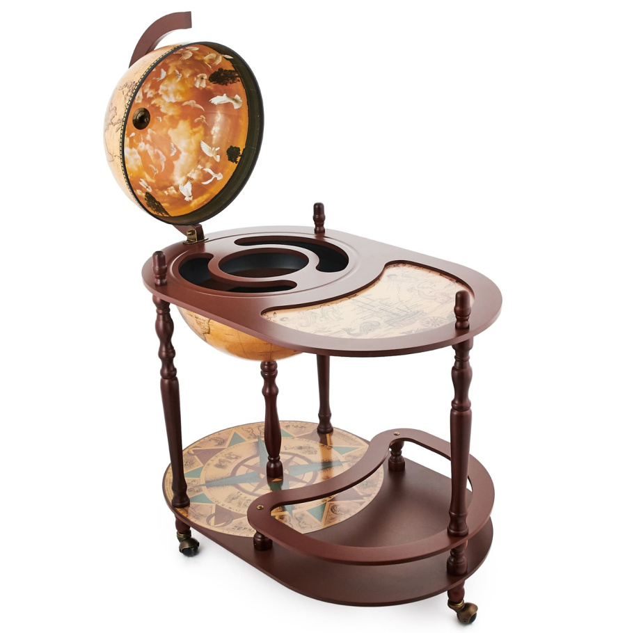 Глобус бар напольный со столом "Кибела" сфера 42 см купить в Нижнем Новгороде