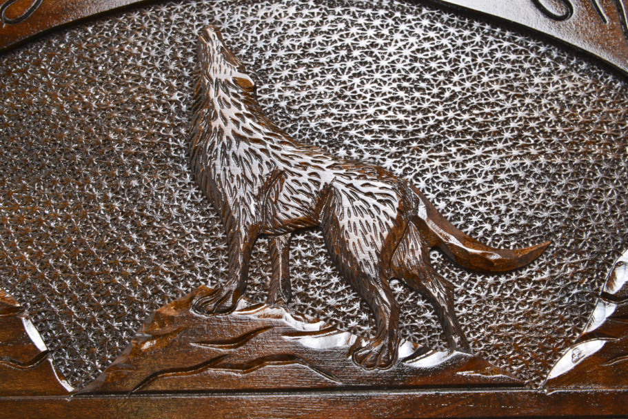 Нарды резные "Волк" большие 60, Sargsyan купить в Нижнем Новгороде