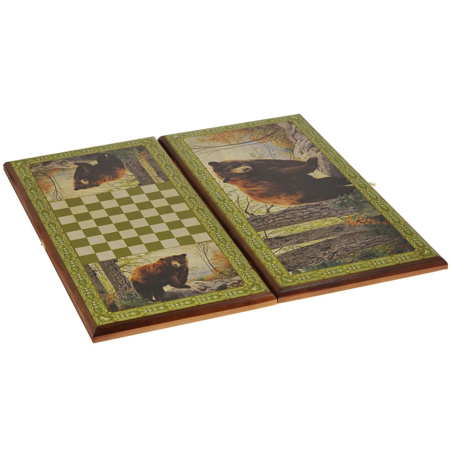 Нарды Пермские Медведь, малые 40 купить в Нижнем Новгороде