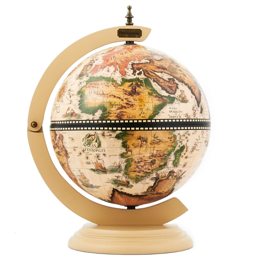 Глобус бар настольный "Басма" сфера 33 см купить в Нижнем Новгороде
