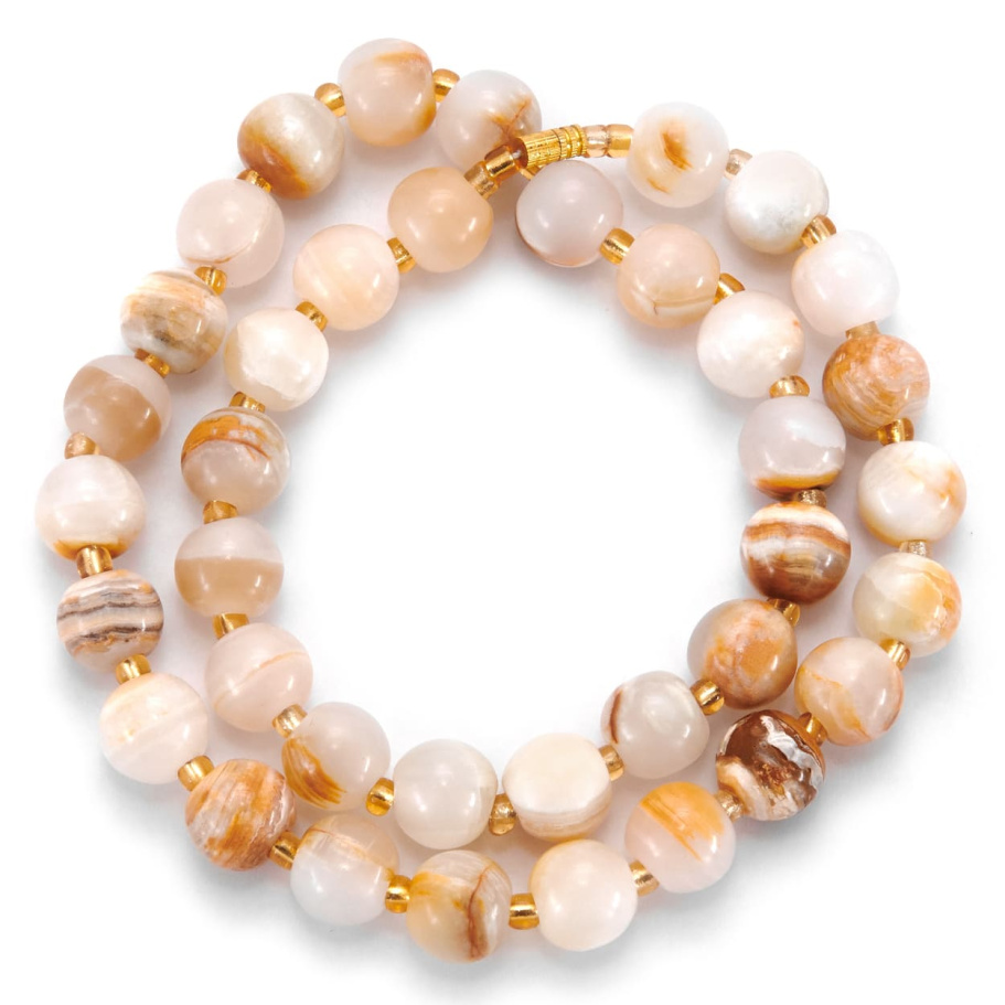 Бусы Капелла желтый камень 1 * 50, Давыдов купить в Нижнем Новгороде