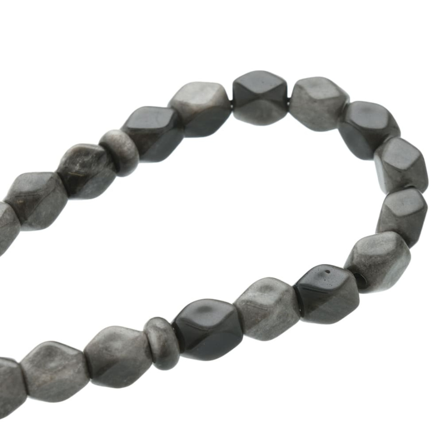 Четки граненые "Удача" серый камень, Давыдов С. купить в Нижнем Новгороде