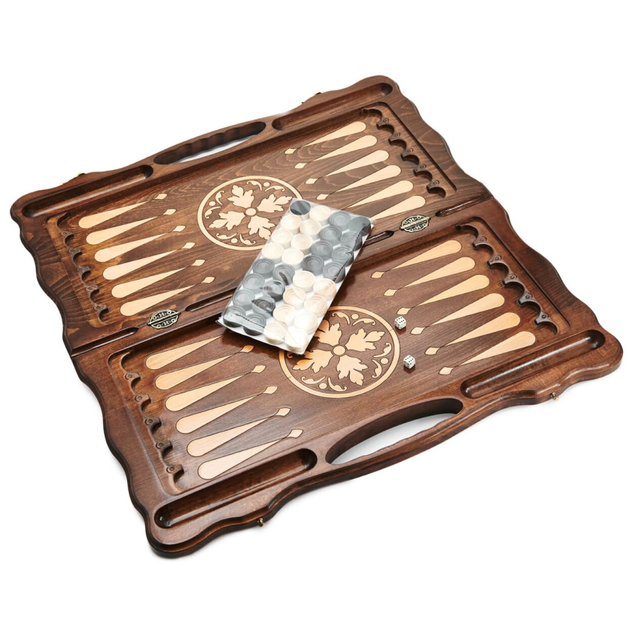 Нарды резные Агнес "Ламбрекен" большие, 60 купить в Нижнем Новгороде