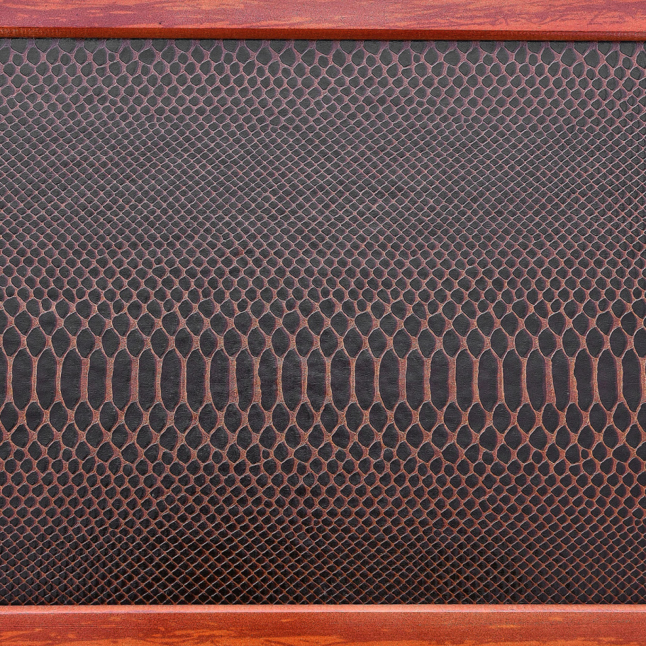 Нарды кожаные Пермские "Золотой питон" средние 50 купить в Нижнем Новгороде