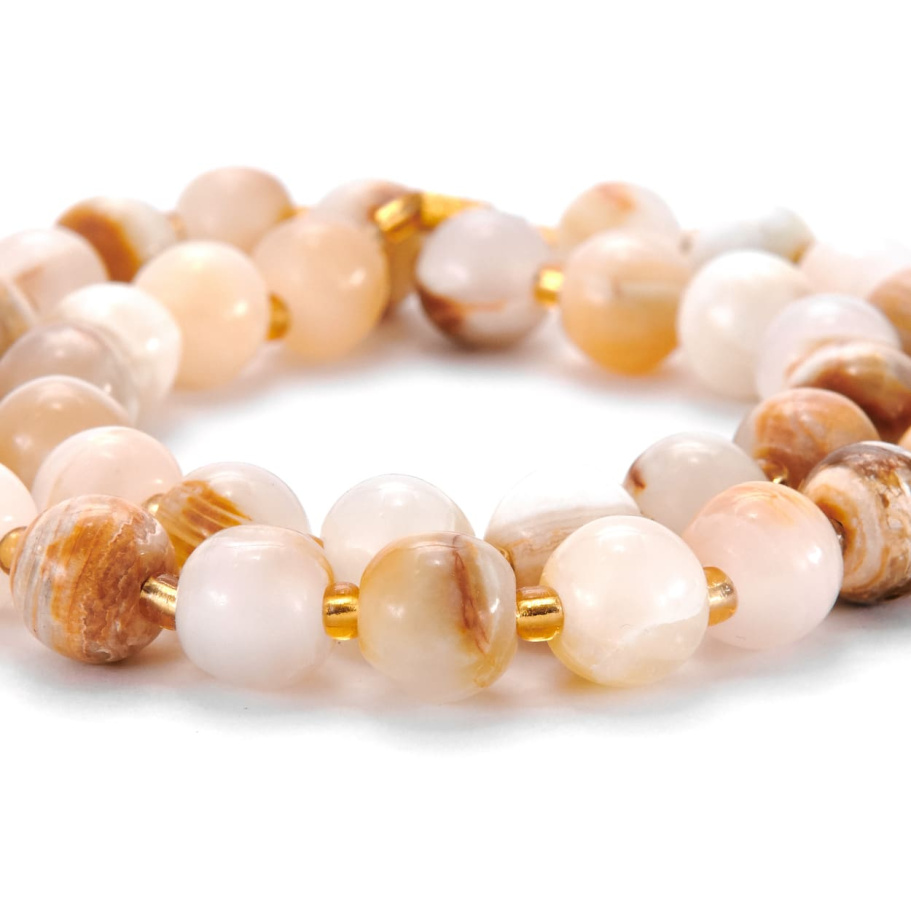 Бусы Капелла желтый камень 1 * 50, Давыдов купить в Нижнем Новгороде