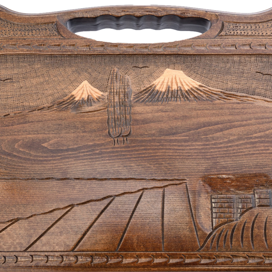 Нарды резные "Горы и храм" большие 60, Harutyunyan купить в Нижнем Новгороде