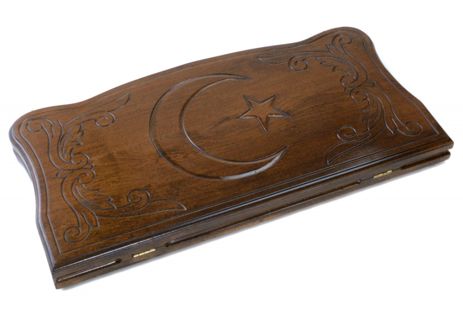 Нарды резные "Полумесяц" большие 60, Даудов