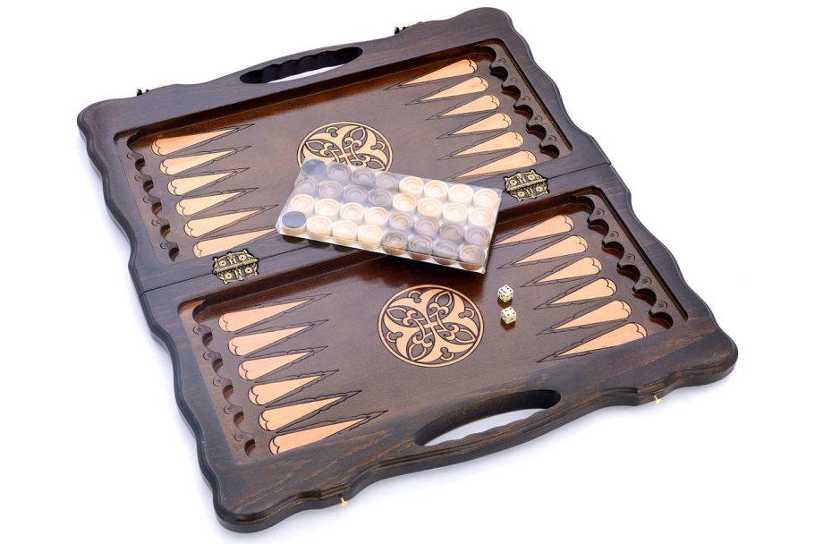 Шахматы + нарды резные "Королевские" 50, Harutyunyan купить в Нижнем Новгороде