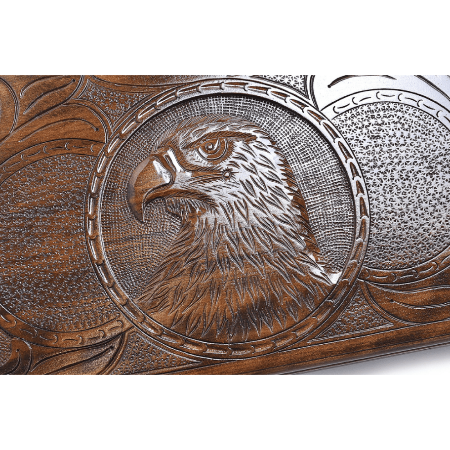 Нарды резные "Орел со звездами" большие 60, Harutyunyan купить в Нижнем Новгороде