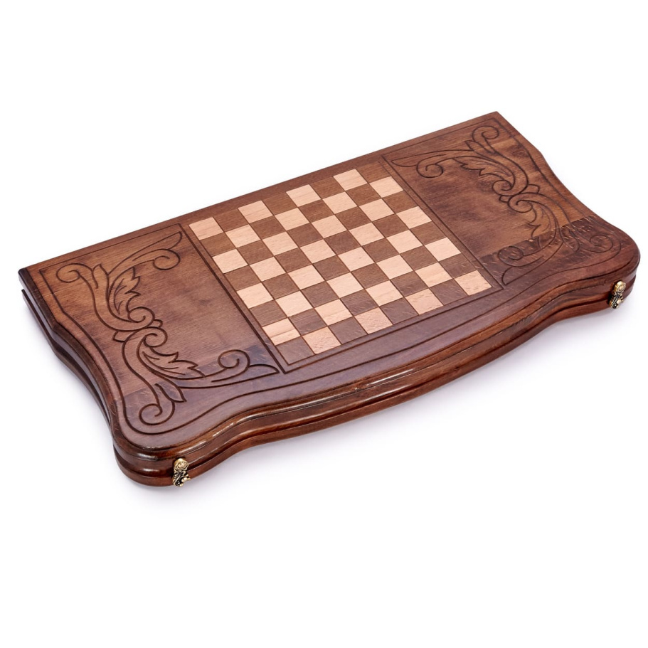 Нарды резные "Орел" большие 60, Даудов купить в Нижнем Новгороде