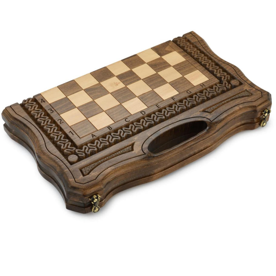 Шахматы + нарды резные "Диэрра" 40, Harutyunyan купить в Нижнем Новгороде