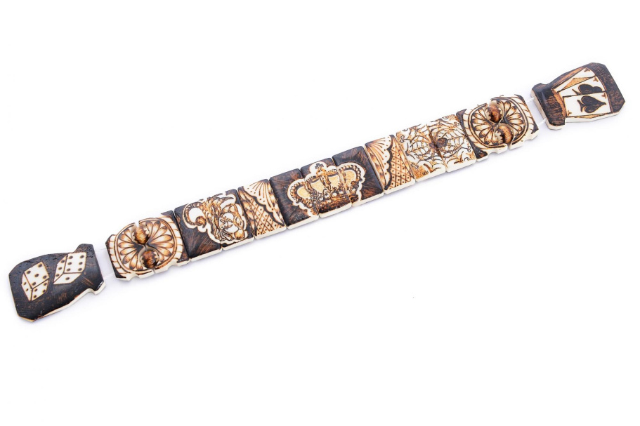 Четки перекидные "Корона" кость, Беркутов К. Четки перекидные "Корона" кость, Беркутов К.