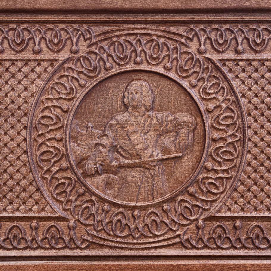 Нарды резные Ивановские мини "Царь" 35 купить в Нижнем Новгороде