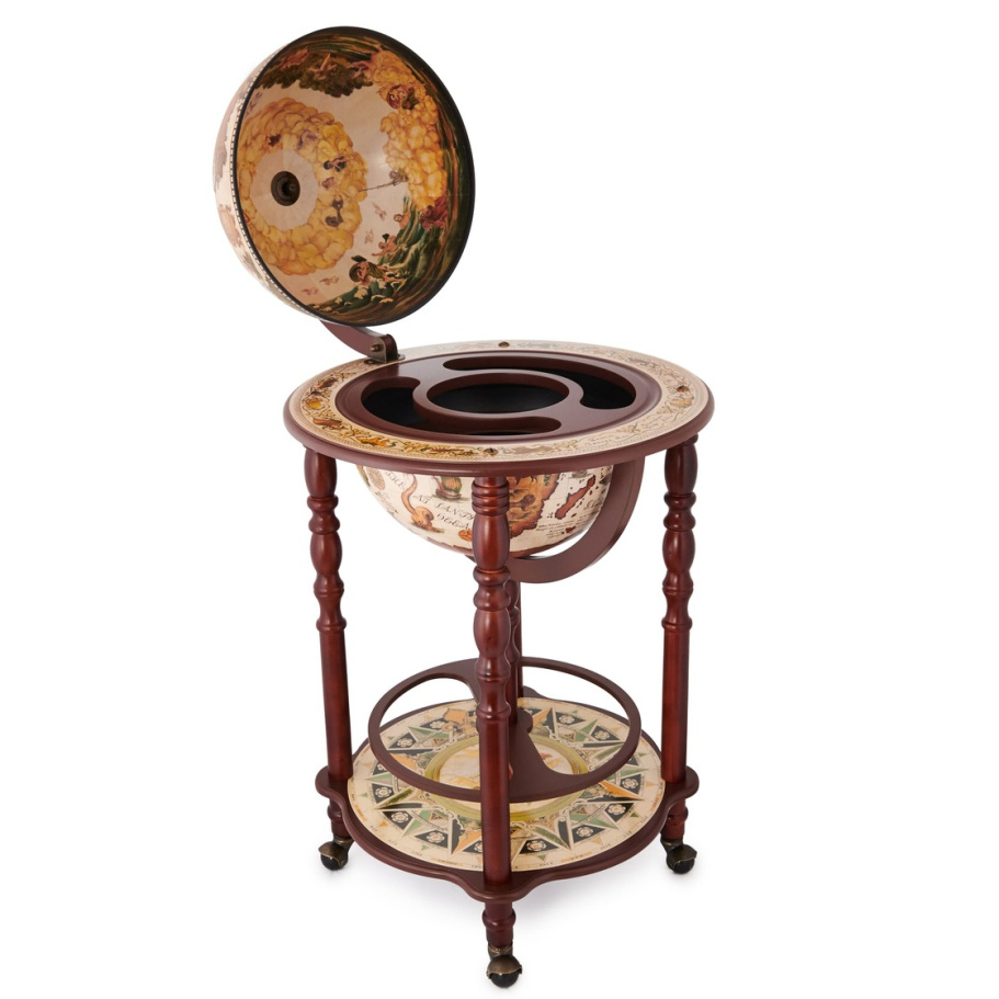 Глобус бар напольный "Христофор",  40 см, JUFENG купить в Нижнем Новгороде