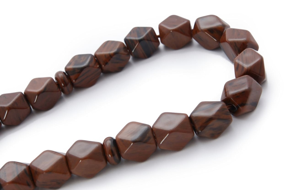 Четки граненые "Ранчо" коричневый камень, Давыдов С. купить в Нижнем Новгороде