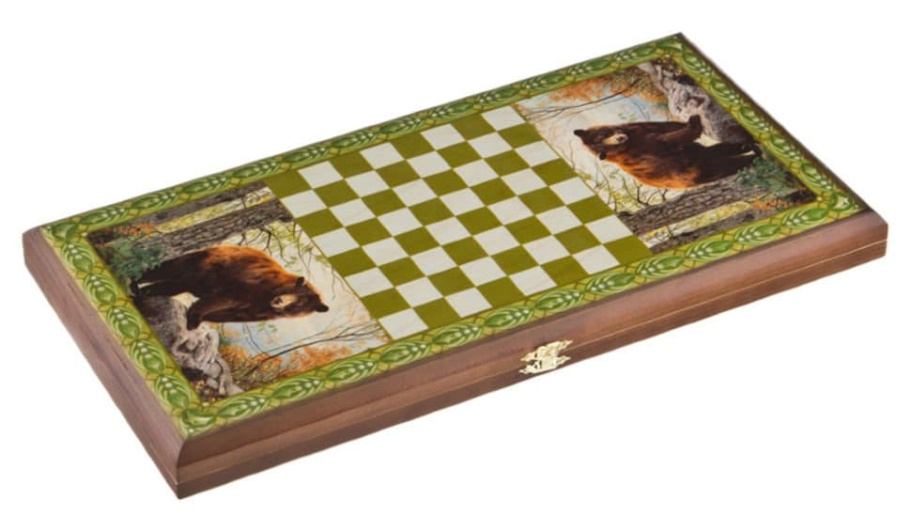 Нарды Пермские Медведь, малые 40 купить в Нижнем Новгороде