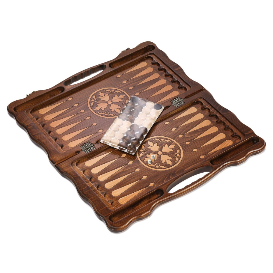 Нарды резные Агнес "Спартанец"  большие, 60 купить в Нижнем Новгороде