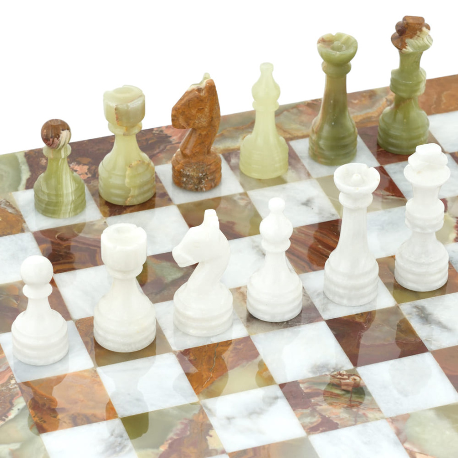Шахматы из камня "Левант" мрамор и оникс 40 купить в Нижнем Новгороде