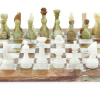 Шахматы из камня "Левант" мрамор и оникс 40 купить в Нижнем Новгороде