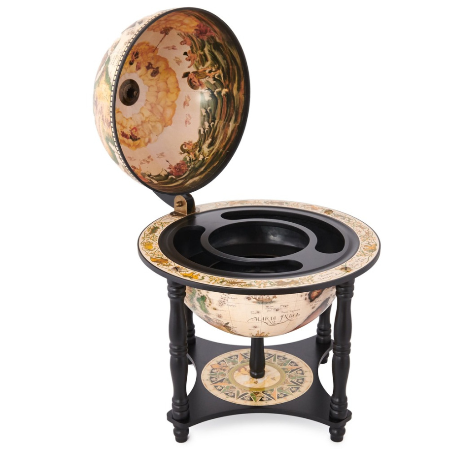 Глобус бар настольный "Ортелиус", сфера 33 см купить в Нижнем Новгороде