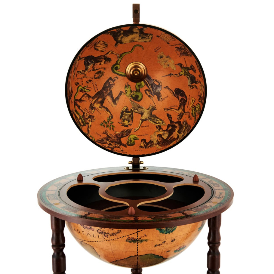 Глобус бар напольный "Юнона", сфера 40 см купить в Нижнем Новгороде