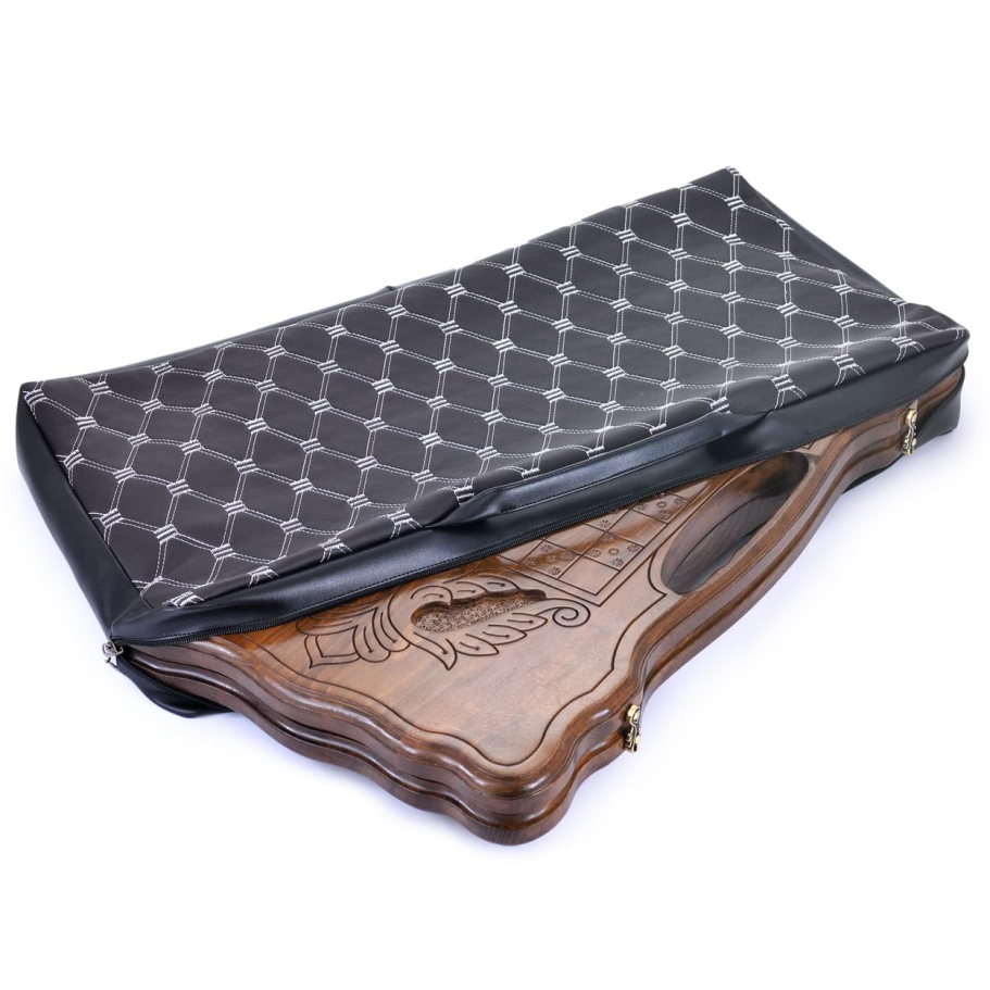 Чехол для средних нард Гассенди, экокожа купить в Нижнем Новгороде