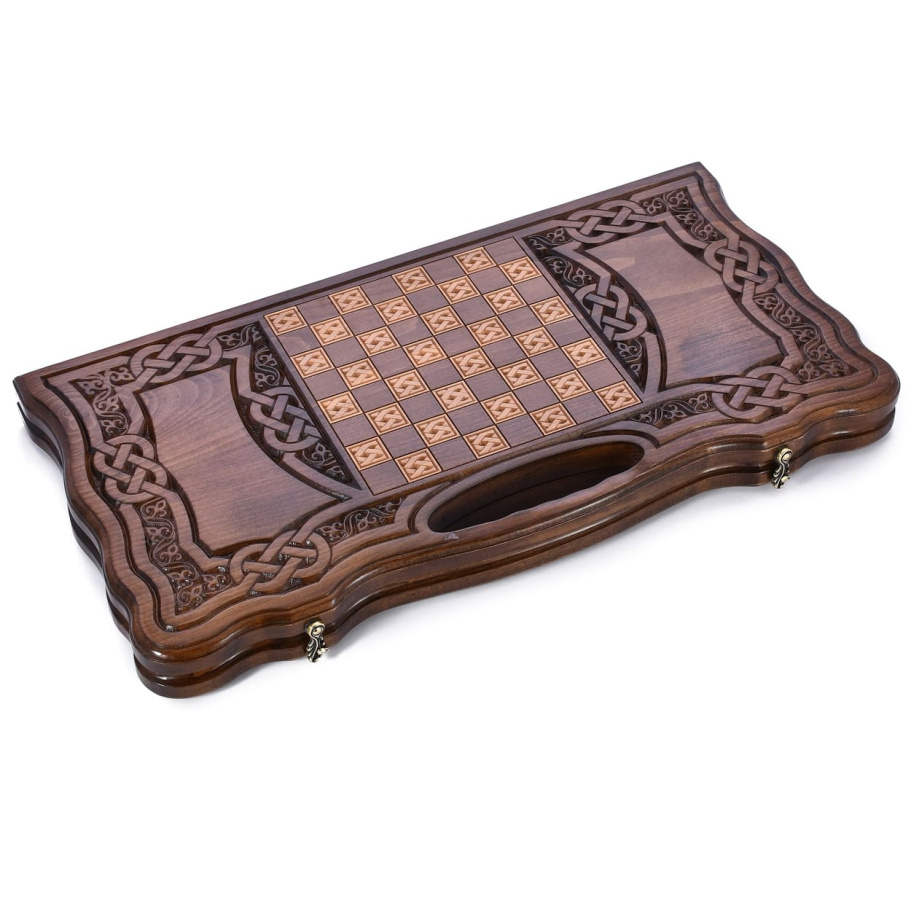 Нарды резные "Арабеска" большие 60, Harutyunyan купить в Нижнем Новгороде