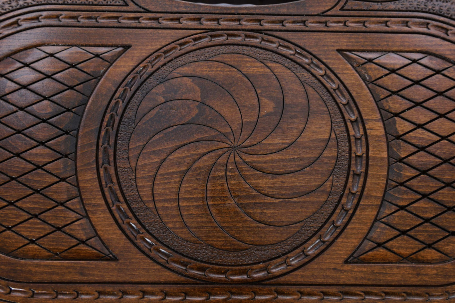 Нарды резные "Бесконечность" средние 50, Harutyunyan купить в Нижнем Новгороде