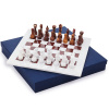 Шахматы из камня "Артер Карфаген" мрамор и яшма 40