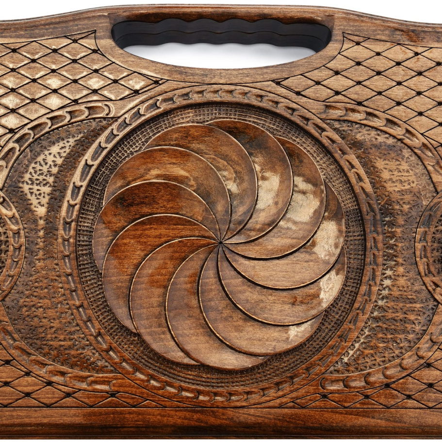 Нарды резные  "Сфера" средние 50, Harutyunyan купить в Нижнем Новгороде