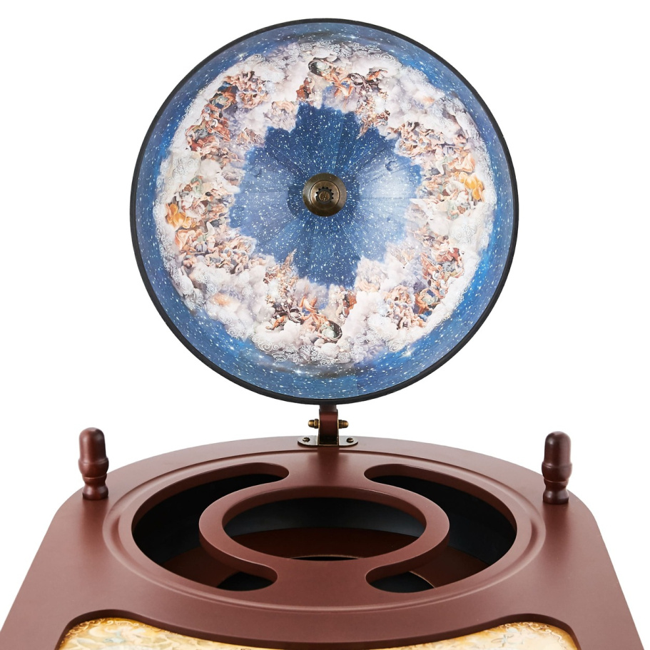 Глобус бар напольный со столом "Герлинда" сфера 40 см купить в Нижнем Новгороде