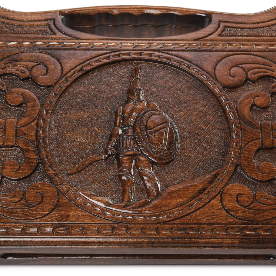 Нарды резные Агнес "Спартанец"  большие, 60 купить в Нижнем Новгороде